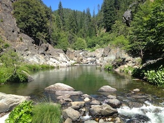 Creek pool